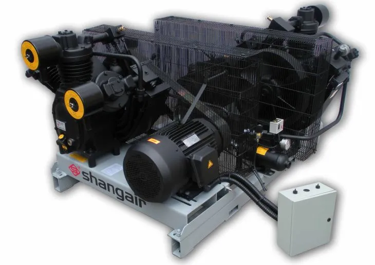 PET-Flasche, die Maschinen-Luftkompressor herstellt