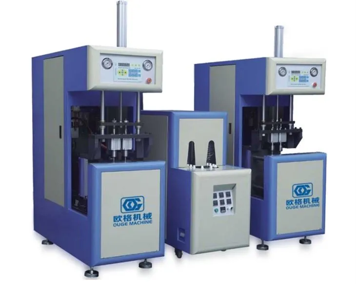 Halbautomatische PET-Flaschenblasmaschine